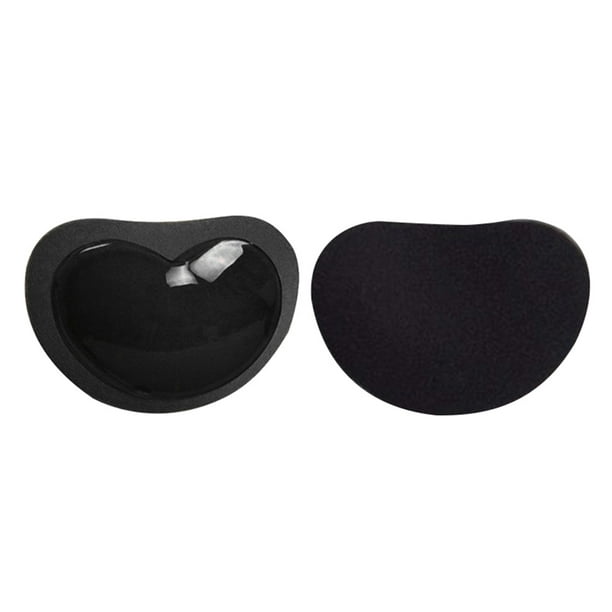 Generic 4Pcs Women Bra Pads Inserts Push Up Thick Invisible Reusable Black  @ Best Price Online