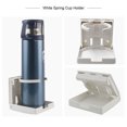 thumbnail image 3 of stanreset Folding Cup Holder Universal Stable Bottle Bracket Vehicle RV Marine Boat Drinks Rack Modified Component Organization Fittings White Spring Adjustment, 3 of 9