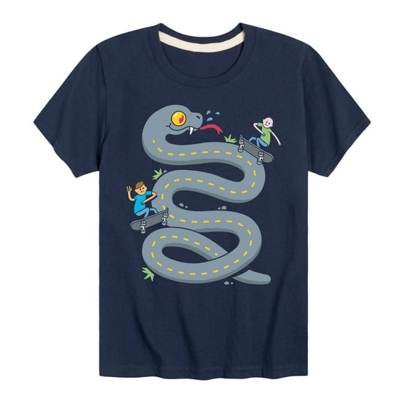 Instant Message - Snake Skate Rd. - Toddler & Youth Short Sleeve T-Shirt