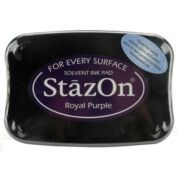 StazOn Solvent Ink Pad-Royal Purple
