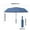 🔥 Dark Blue_Base#5145, variant on Fully Automatic Rotatable Umbrella | Double Layer Sunny Rain Protection | Foldable Reverse Open Close | Windproof 12 Rib Frame | High-Density UV Sunscreen Fabric | Travel Compact Outdoor 106x65cm