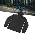 thumbnail image 4 of Outdoor Windproof Hooded Jacket, Lightweight Waterproof Bike Windbreaker Reflective Jacket for Men, 4 of 7