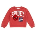 thumbnail image 3 of Marvel Spider-Man Fleece Sweatshirt and Jogger Pants Outfit Set Toddler to Big Kid, 3 of 5