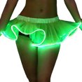 thumbnail image 3 of LED para mujer, enagua que en la oscuridad, vestido de fiesta de noche de Sunnimix Tutú de la luz, 3 of 8