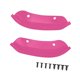 thumbnail image 4 of 2 protectores divisores de labios delanteros, cubierta protectora, accesorio de refuerzo, fácil de instalar rosa, 4 of 9