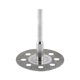 thumbnail image 5 of 10 unids 30 mm 8 orificios Diamante Cuchilla de sierra circular Disco de corte de madera con 2pcs Mandrel Herramienta de corte de plástico de aluminio de plástico, 5 of 6