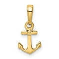 thumbnail image 3 of 14k Mini Anchor Pendant K3087, 3 of 4
