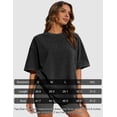 thumbnail image 7 of SiiMmcuzy Pack Oversized Tshirts for Women Short Sleeves Workout Tops | Loose Fit, Crew Neck, Baggy, Summer, Casual, Gym, Plus Size, Plain, Tops, Fashion, Clothes, 2026, 7 of 7