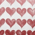 thumbnail image 2 of 18"x18" Simply Daisy Valentines Colored Hearts Poly Indoor/Outdoor Pillow, Red Qty 1, 2 of 5