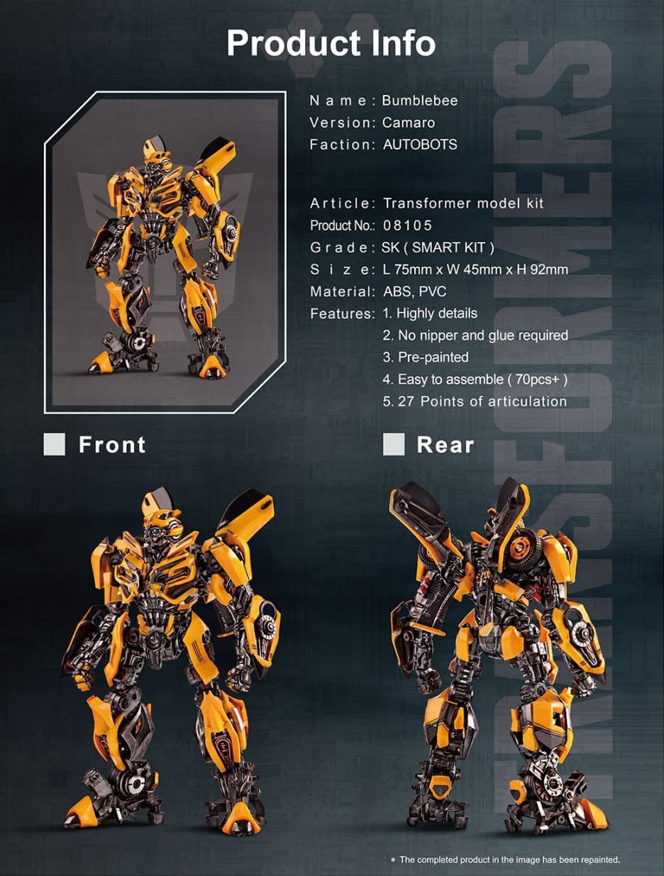 Transformers: The Last Knight Bumblebee Model Kit