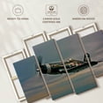thumbnail image 6 of Elephant Stock Old Ww2 Airplane Wall Art - Horizontal Multi Panel Canvas - Living Room Wall Decor - Transportation Multi Panel - Blue And Black Decor By Scott Germain - 52" x 32", 6 of 8