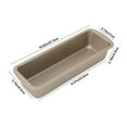 thumbnail image 3 of Fufafayo under $5 Small Loaf Pans for Baking Bread 9.3x2.7 Inch Non Stick Bread Pan Rectangle Baking Tray Toast Mold, 3 of 6