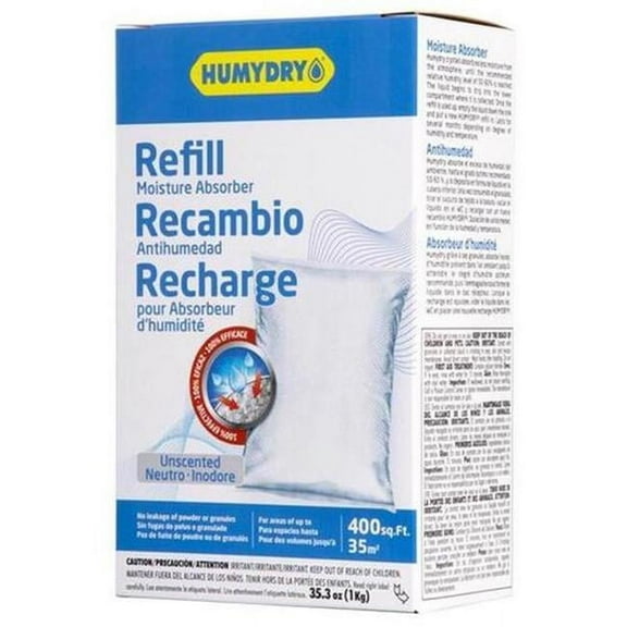 Humydry® Moisture Absorber Refill 35.3 oz., Unscented
