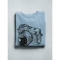 thumbnail image 3 of Photo Studio, Camera Design Sweatshirt Men -Image by Shutterstock, Male Large, 3 of 4