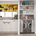 thumbnail image 5 of LALILO Kitchen Curtain Valance Beautiful Autumn Forest Rod Pocket Window Curtain 52"x 18" Set of 2, 5 of 5