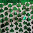 thumbnail image 3 of AMERTEER 1x2M St. Patrick'S Day Irlandais Maison Décoration Vert Rideau de Porte Trèfle, 3 of 5