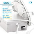 thumbnail image 4 of INFIBRITE 4 Inch 5CCT Selectable 9W 750LM Thin LED Ceiling Light Kit, Dimmable, Wet Rated (12 Pack), 4 of 12