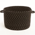 thumbnail image 1 of Rhody Rug TR82B014X010 14 x 10 in. Twin River Basket, Black & Multi Color, 1 of 1