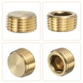 thumbnail image 4 of 4 Pcs Tapón de Bronce Hexagonal Rehundido, Tapón de Bronce Macho G1/2" con Rosca Macho para Conexión de Tubería, 4 of 7