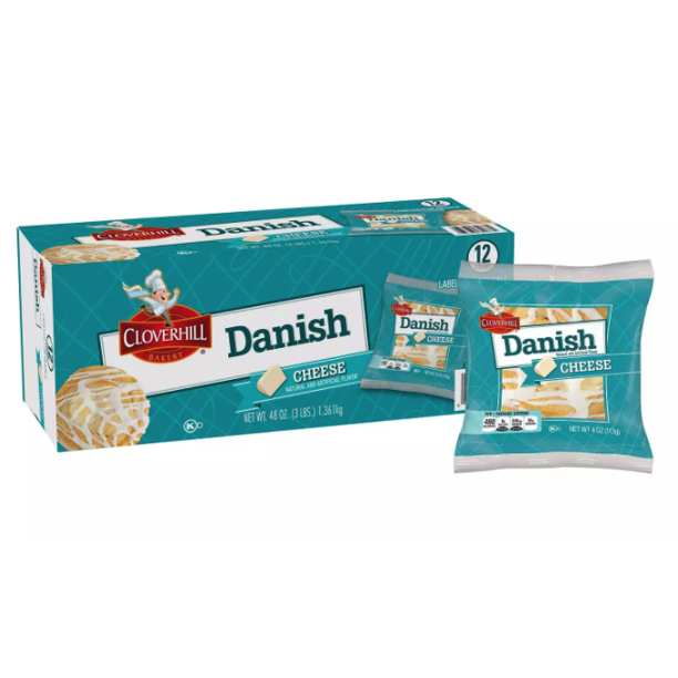 Cloverhill Cheese Danish (4oz / 12pk)