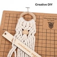 thumbnail image 3 of HEMOTON Macrame Board for DIY Projects Durable Cork Craft Board with Clear Printing Assorted Colors 1 Set, 3 of 8