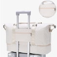 thumbnail image 3 of Fmxomd Personal Item Bag 18.5" x 10.25" x 8", Travel Duffel Bag Sports Gym Bag with Dry Wet Separated Pocket for Men and Women, Overnight Bag Weekender Bag Training Handbag Yoga Bag - White, 3 of 9