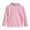Pink, variant on Little Girls Long Sleeve Thermal Shirt High Neck Soft Warm Kids Tops Tees Breathable Fall Winter Clothing