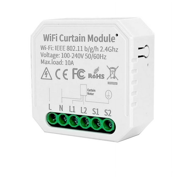 Tuya WIFI MóDulo de Cortina Inteligente Interruptor APP Control Remoto 100-240VAC para Alexa Google Home Voice Control