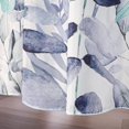 thumbnail image 4 of Blue Plant Fabric Shower Curtain, Shower Curtain Bathroom, Waterproof Quick-Drying Polyester Fabric Bathroom Shower Curtain Set, Machine Washable 72" W x 72" L with Hooks, 4 of 6