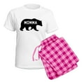 thumbnail image 5 of CafePress - Momma Bear Women's Light Pajamas - Women's Short Sleeve Print T-Shirt and Pants Light Cotton Pajama Set, 5 of 7