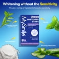 thumbnail image 5 of MySmile Anti-Sensitivity Teeth Whitening Strips, 28-LED Teeth Whitening Kit, 10% Hydroxyapatite-Infused, Non Slip, Enamel Safe Teeth White Strips, Tooth Stain Remover, Natural Mint, 28pcs, 5 of 12