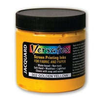 Jacquard Versatex Screen Printing Ink, 4 oz., Golden Yellow