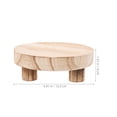 thumbnail image 2 of LEORX 1Pack Wood Stand for Indoor Use Durable Storage .9x4.9x1.6in, 2 of 7