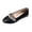 Black, variant on IEMIEMIEM Womens Rhinestone Ballet Flats Pearl Round Toe Flat Shoes Comfortable Soft Leather Slip On Daily Dress Ballet Flats Black 5.5 Wide