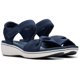 thumbnail image 2 of Sandalia Clarks Breeze Rae Sara Textil Azul Marino Talla 8.5 M, 2 of 7