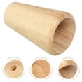 thumbnail image 3 of Portalámparas con portalámparas E27 Base de lámpara Portalámparas de madera Portalámparas colgante, 3 of 8