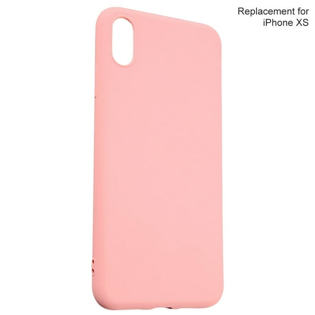 TPU Mobile Phone Case Shockproof Elastic Protection Cover, Replacement Phone Elastic Protection Cover for iPhone XS, Pink
