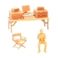 thumbnail image 2 of Milaget Realisti 1/64 People Figures Mini People Model Desk Model Tiny People hair Model, 2 of 8