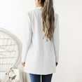 thumbnail image 7 of Leesechin Clearance Women's Casual Blazer Jackets Suit Colored Long Sleeve For Business Office White, 7 of 7