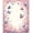 Pink, Pattern 1, variant on Flatwoven High Traffic Area Rug, Playful Butterfly Silhouette Collage with Sprinkled Dots, Non Slip, Stain Resistant, Washable Area Rugs for Living Room, Bedroom(Pink, 2X3)