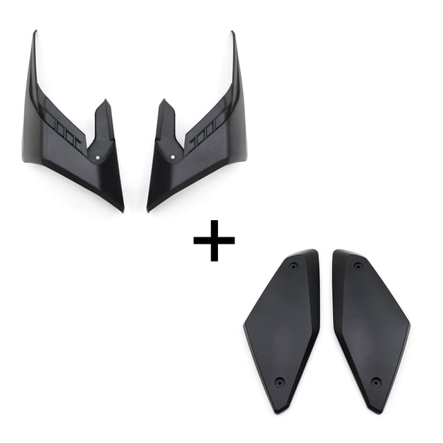 Motorcycle Wing Protector Wind Fairing For Honda CB650R 2019 2020 2021 2022 2023 Frame Side Panels Tank Cap Shell Protector