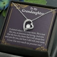 thumbnail image 2 of To My Granddaughter Precious One From Grandma Forever Necklace w Message Card, 2 of 20
