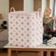 thumbnail image 5 of Quilt Storage Bag Large Capacity Non-Woven Waterproof Odorless Clear Organizer | Reinforced Handles | Foldable Storage Solution | Sizes: Small to Extra Large | Clothes, Bedding, Luggage, 5 of 5