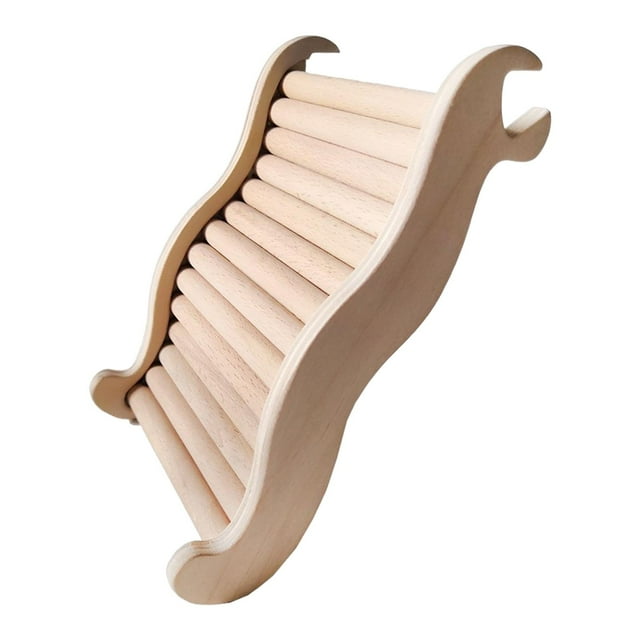 Escaleras de hámster, regalo Ejercicio Juguete Madera Jaula decorativa S Yuyangstore Escaleras de hámster