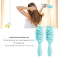 thumbnail image 4 of Depurador Largo De La Manija Del Cepillo 2pcs Del Champú Del Massager Del Cuero Cabelludo Del Pelo, 4 of 7