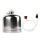 thumbnail image 3 of Botella de Gas DYNWAVEMX Cilindro Inflable Acero Inoxidable 2.2L, 3 of 8