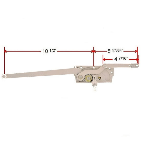 Truth Hardware "Entrygard" Dual Arm Operator - Longer Link - (Left Hand)