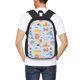 thumbnail image 4 of Disketp Cute Shark Mochila Minimalista de Gran Capacidad, Mochila de Viaje para Escuela, Trabajo o Uso Diario, 4 of 6