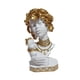 thumbnail image 1 of Estatua de mujer africana, adorno estético, obra de arte, exquisita figura de busto de dama para Estilo B, 1 of 9
