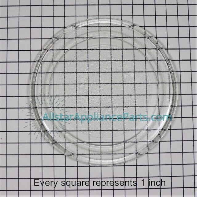 LG 3390W1A044B 12-Inch Microwave Oven Glass Turntable Tray